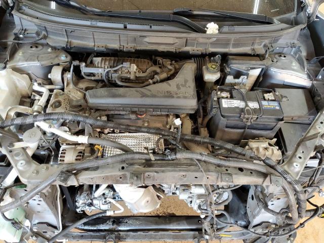 JN8AT2MT7KW252280 - 2019 NISSAN ROGUE S GRAY photo 12