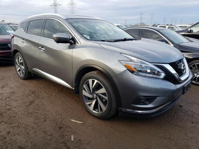 5N1AZ2MHXJN153085 - 2018 NISSAN MURANO S GRAY photo 4