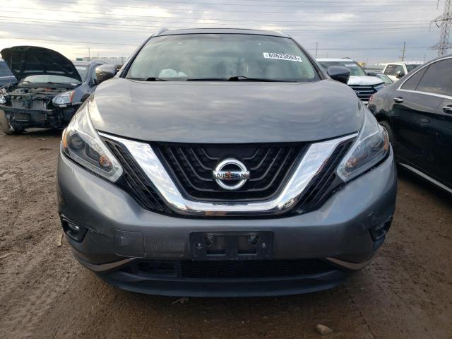 5N1AZ2MHXJN153085 - 2018 NISSAN MURANO S GRAY photo 5