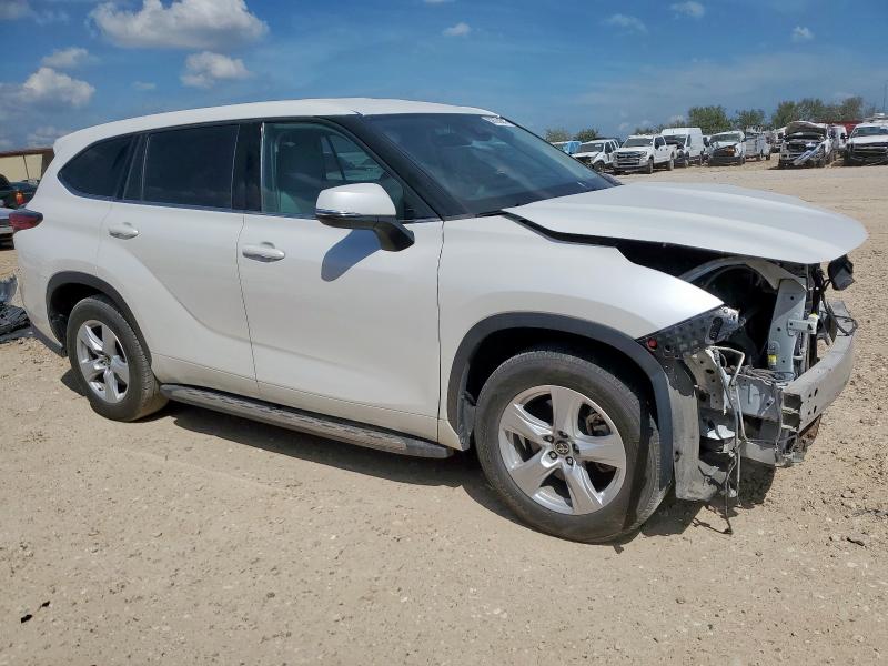 5TDCZRAH1MS069231 - 2021 TOYOTA HIGHLANDER L WHITE photo 4