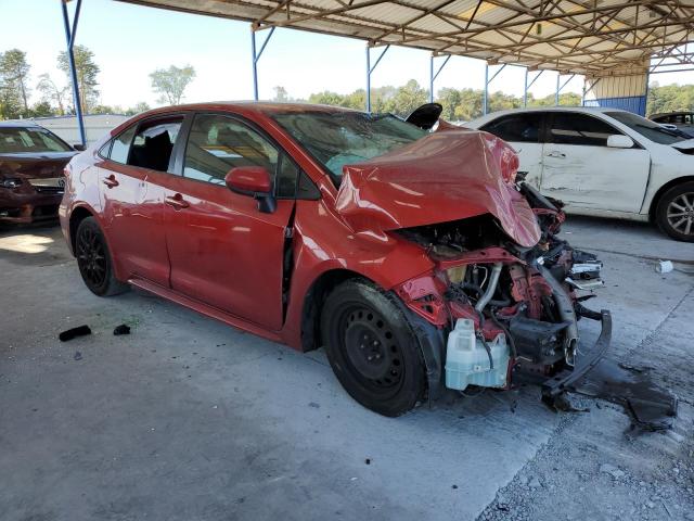 JTDEPRAE6LJ044972 - 2020 TOYOTA COROLLA LE RED photo 4