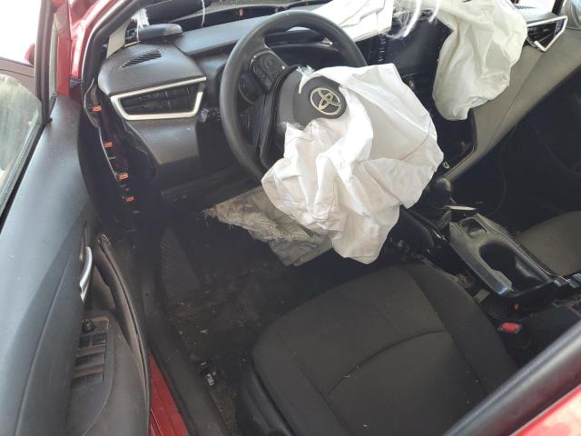 JTDEPRAE6LJ044972 - 2020 TOYOTA COROLLA LE RED photo 8