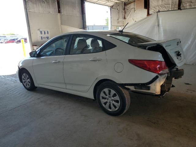 KMHCT4AEXFU924805 - 2015 HYUNDAI ACCENT GLS WHITE photo 2