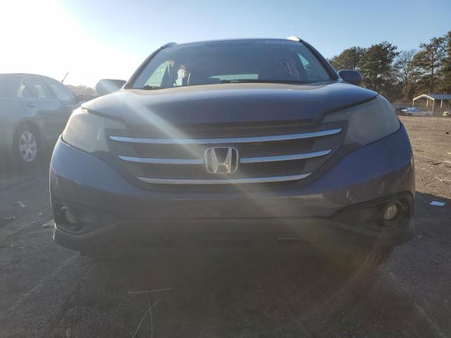 JHLRM3H79CC003046 - 2012 HONDA CR-V EXL BLUE photo 5