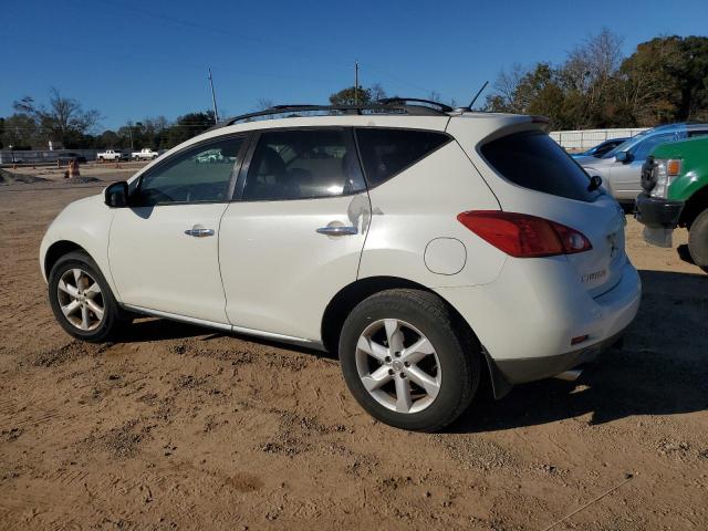 JN8AZ1MU0AW003657 - 2010 NISSAN MURANO S WHITE photo 2