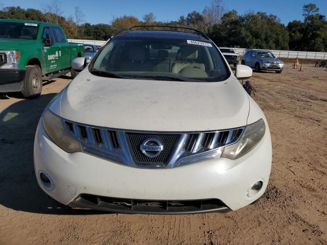 JN8AZ1MU0AW003657 - 2010 NISSAN MURANO S WHITE photo 5