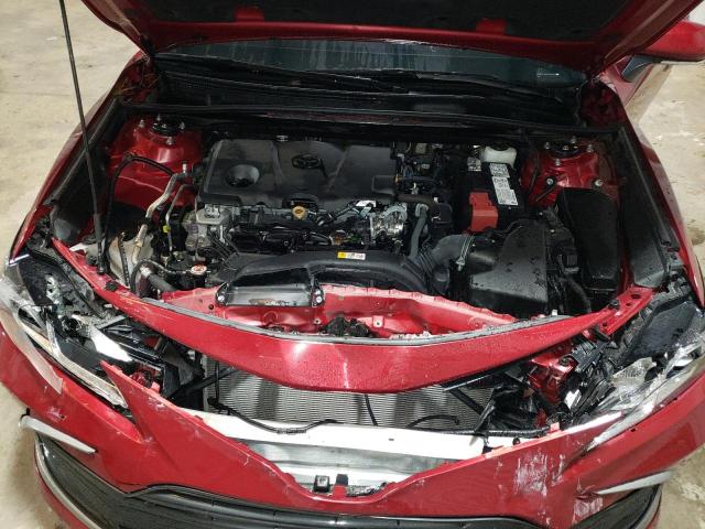 4T1R11AK9NU046528 - 2022 TOYOTA CAMRY LE BURGUNDY photo 11