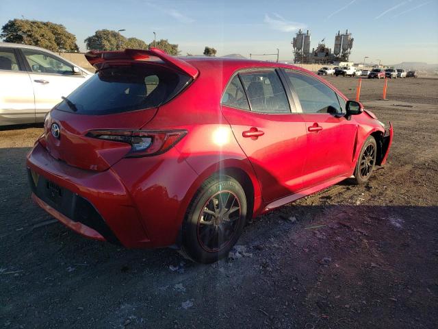 JTND4MBE1P3201707 - 2023 TOYOTA COROLLA SE RED photo 3