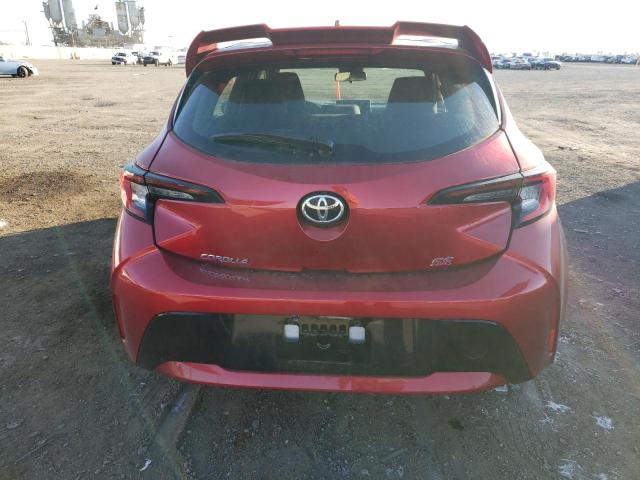 JTND4MBE1P3201707 - 2023 TOYOTA COROLLA SE RED photo 6