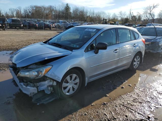 JF1GPAA66DH203538 - 2013 SUBARU IMPREZA BASE SILVER photo 1