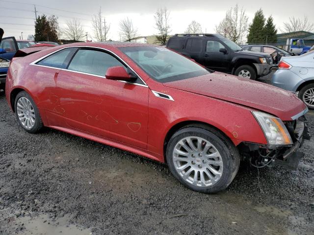 1G6DH1E38E0128242 - 2014 CADILLAC CTS PREMIUM COLLECTION RED photo 4