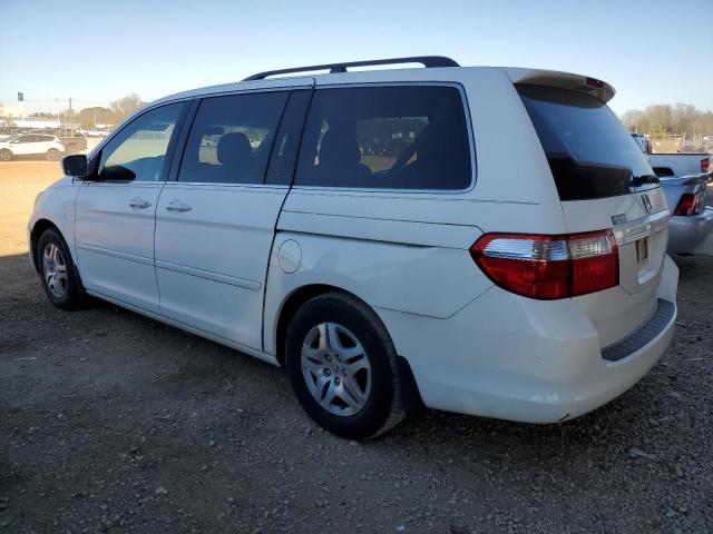 5FNRL38797B432454 - 2007 HONDA ODYSSEY EXL WHITE photo 2