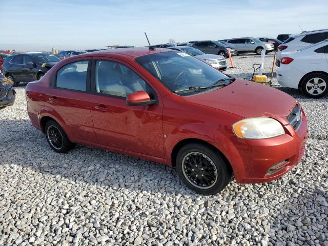 KL1TD56E19B391685 - 2009 CHEVROLET AVEO LS Bordo foto 4