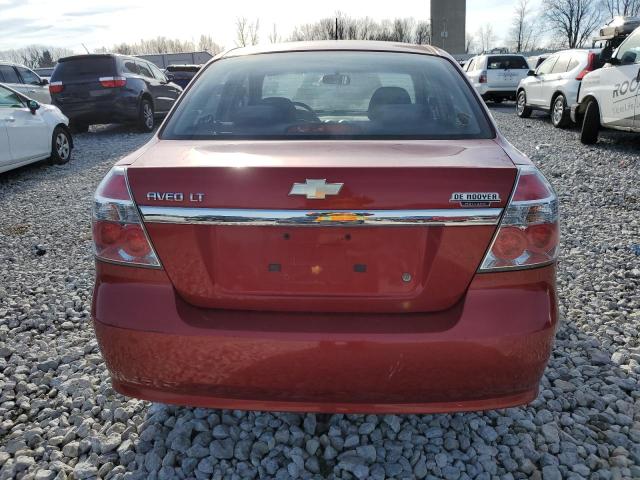 KL1TD56E19B391685 - 2009 CHEVROLET AVEO LS Bordo foto 6