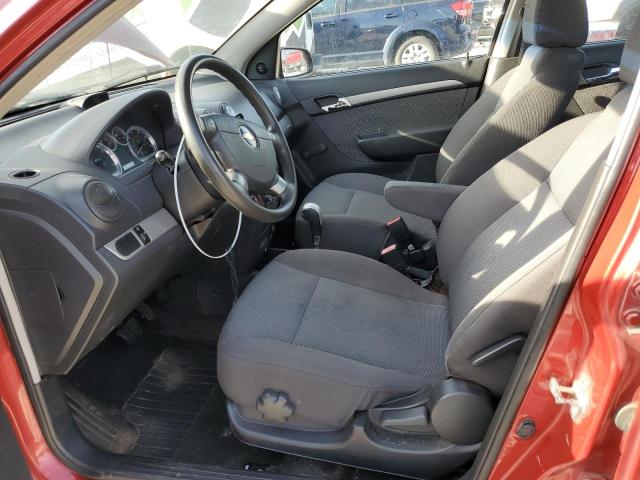 KL1TD56E19B391685 - 2009 CHEVROLET AVEO LS Bordo foto 7