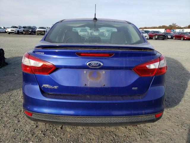 1FADP3F21DL308859 - 2013 FORD FOCUS SE BLUE photo 6