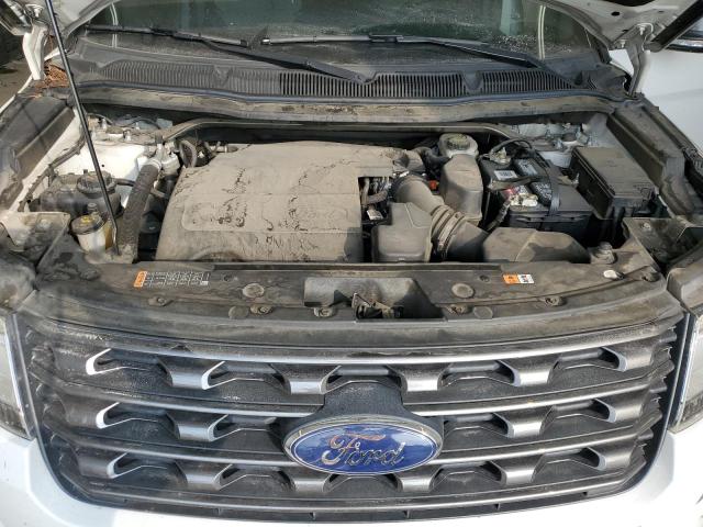 1FM5K7D89HGD78163 - 2017 FORD EXPLORER XLT WHITE photo 12