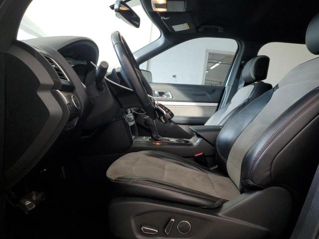 1FM5K7D89HGD78163 - 2017 FORD EXPLORER XLT WHITE photo 7