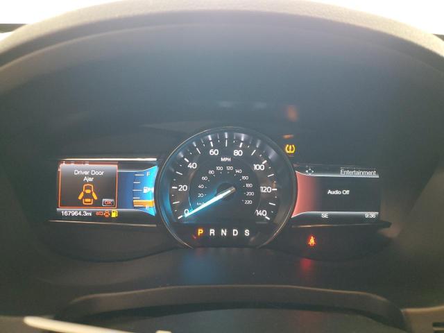 1FM5K7D89HGD78163 - 2017 FORD EXPLORER XLT WHITE photo 9