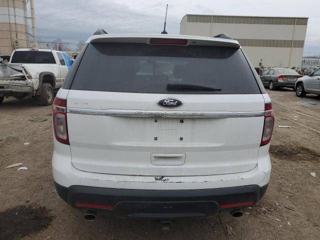 1FM5K7B8XEGB14688 - 2014 FORD EXPLORER WHITE photo 6