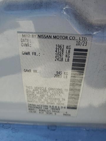 1N4BL4CV1RN344134 - 2024 NISSAN ALTIMA SR GRAY photo 12