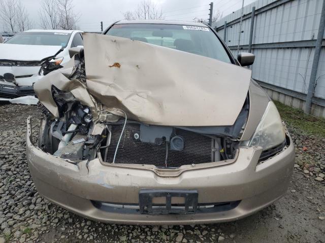 JHMCM56753C035993 - 2003 HONDA ACCORD EX TAN photo 5