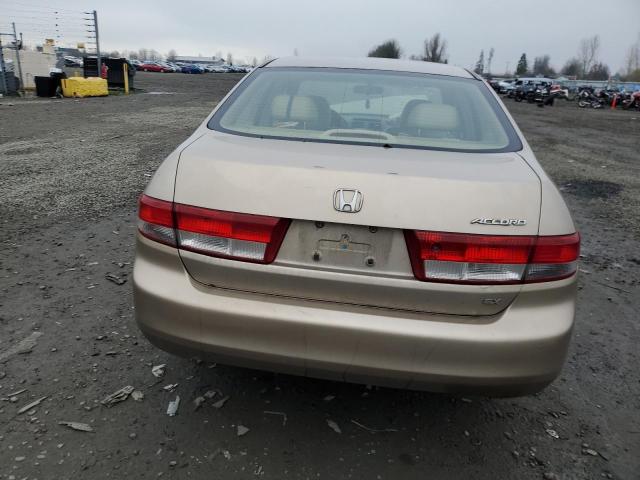 JHMCM56753C035993 - 2003 HONDA ACCORD EX TAN photo 6