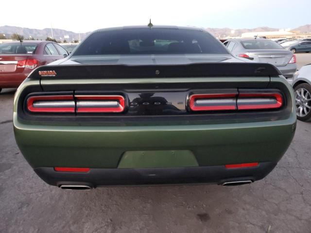 2C3CDZGG7NH188810 - 2022 DODGE CHALLENGER SXT GREEN photo 6