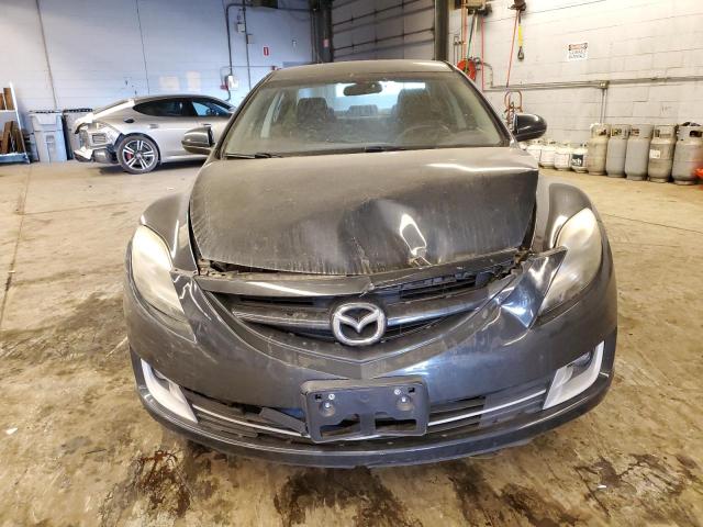 1YVHZ8DH1C5M20925 - 2012 MAZDA 6 I GRAY photo 5