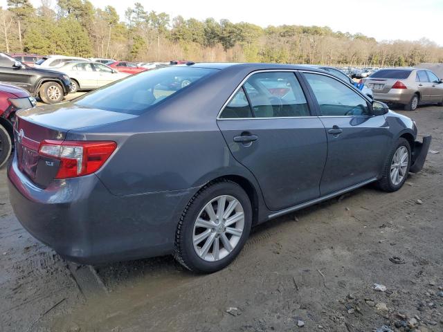 4T4BF1FK5ER410395 - 2014 TOYOTA CAMRY L GRAY photo 3