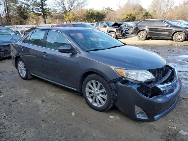 4T4BF1FK5ER410395 - 2014 TOYOTA CAMRY L GRAY photo 4