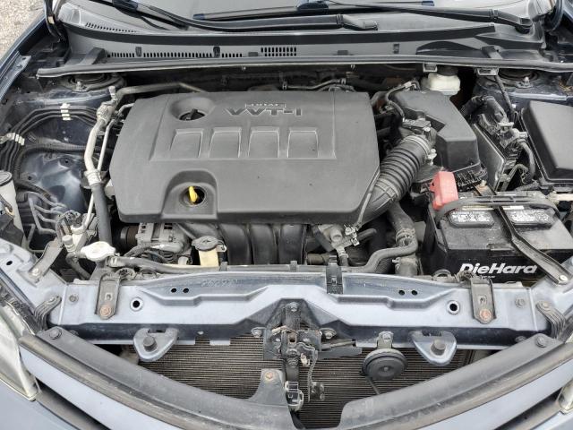 2T1BURHE4KC218078 - 2019 TOYOTA COROLLA L رمادي صورة 11