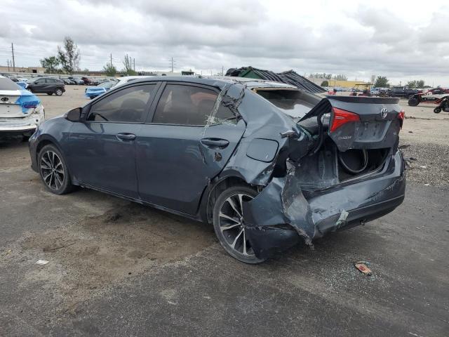 2T1BURHE4KC218078 - 2019 TOYOTA COROLLA L رمادي صورة 2