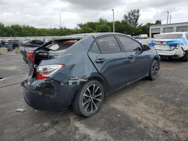 2T1BURHE4KC218078 - 2019 TOYOTA COROLLA L رمادي صورة 3