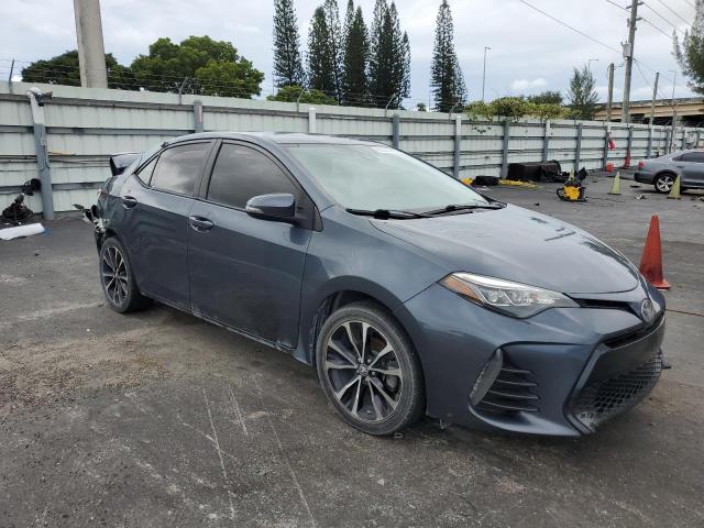 2T1BURHE4KC218078 - 2019 TOYOTA COROLLA L رمادي صورة 4