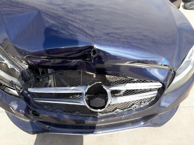 55SWF4JB3FU043353 - 2015 MERCEDES-BENZ C 300 BLUE photo 11