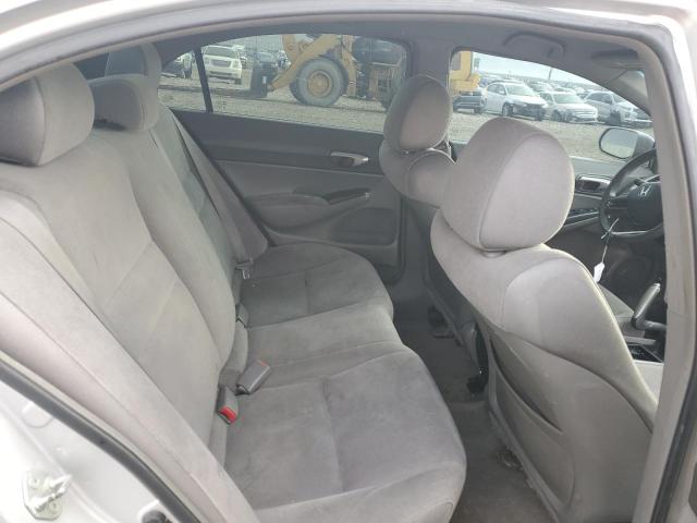 1HGFA16596L153274 - 2006 HONDA CIVIC LX SILVER photo 10