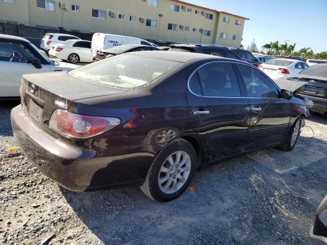 JTHBF30G030097631 - 2003 LEXUS ES 300 MAROON photo 3