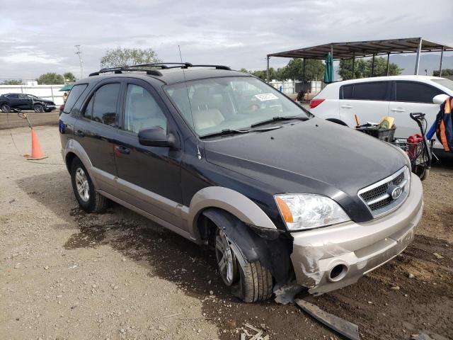 KNDJC733265564237 - 2006 KIA SORENTO EX BLACK photo 4