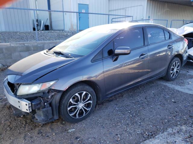 19XFB2F50FE065577 - 2015 HONDA CIVIC LX GRAY photo 1