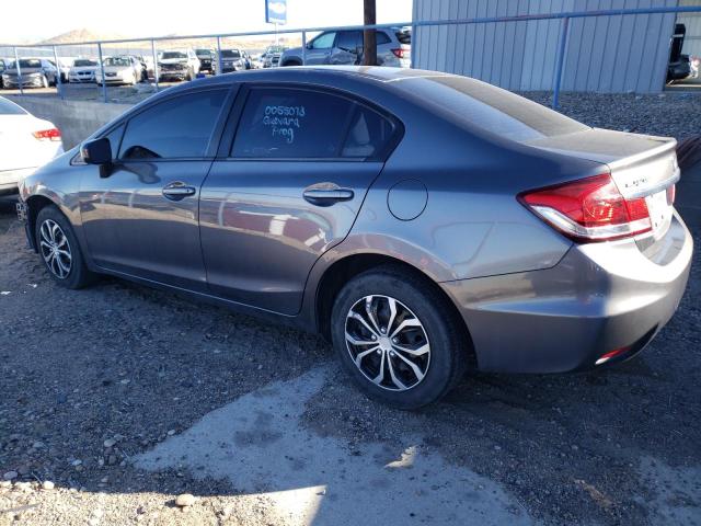 19XFB2F50FE065577 - 2015 HONDA CIVIC LX GRAY photo 2