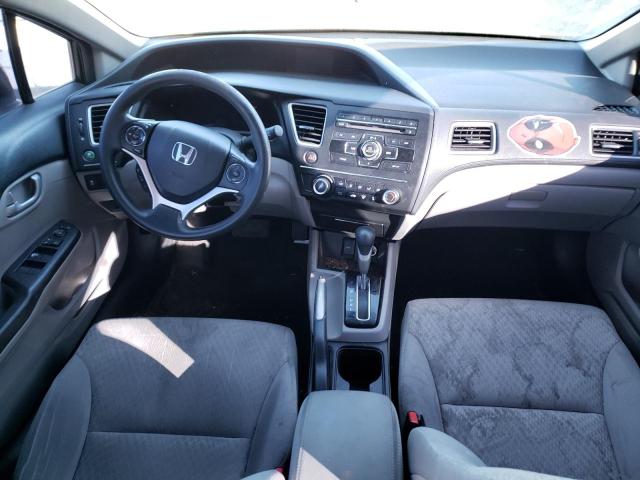 19XFB2F50FE065577 - 2015 HONDA CIVIC LX GRAY photo 8