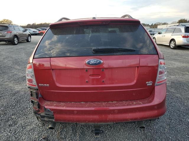 2FMDK48C97BB13578 - 2007 FORD EDGE SEL RED photo 6