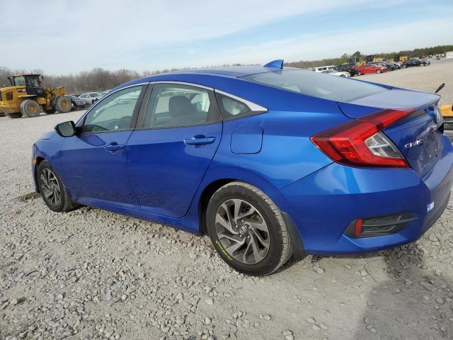 19XFC2F70HE038980 - 2017 HONDA CIVIC EX BLUE photo 2