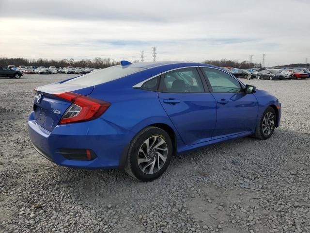 19XFC2F70HE038980 - 2017 HONDA CIVIC EX BLUE photo 3