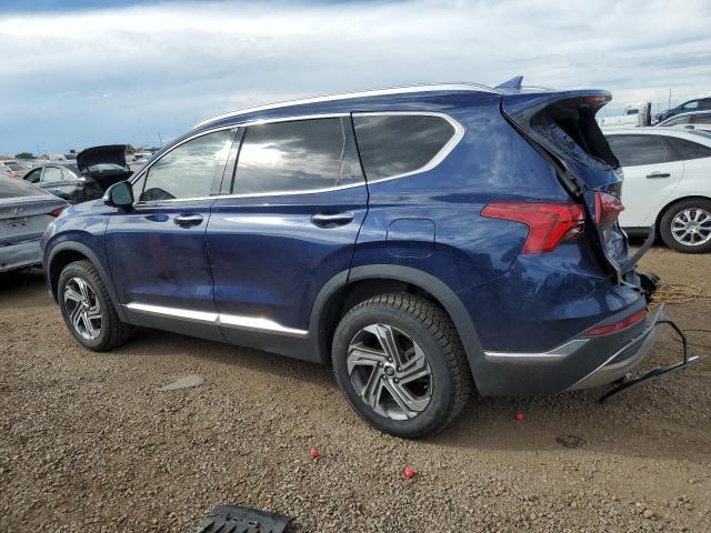 5NMS6DAJ7MH317401 - 2021 HYUNDAI SANTA FE SEL BLUE photo 2
