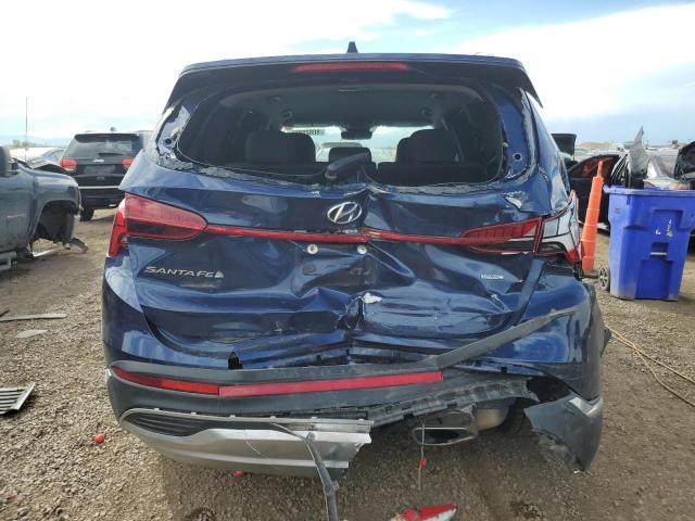 5NMS6DAJ7MH317401 - 2021 HYUNDAI SANTA FE SEL BLUE photo 6