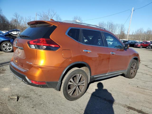 JN8AT2MV4HW013926 - 2017 NISSAN ROGUE S ORANGE photo 3