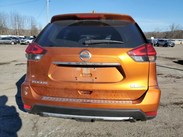 JN8AT2MV4HW013926 - 2017 NISSAN ROGUE S ORANGE photo 6