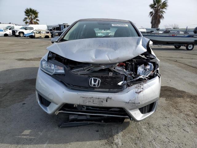 3HGGK5H57FM714835 - 2015 HONDA FIT LX SILVER photo 5